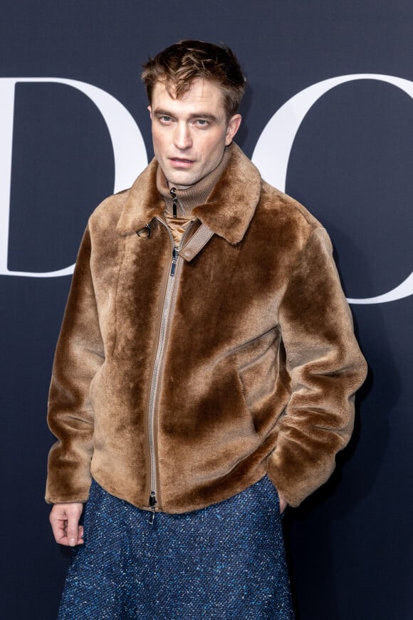 Robert Pattinson - Photocall du défilé Dior lors de la Fashion Week Homme automne-hiver 2023/24 de Paris, France, le 20 janvier 2023. © Olivier Borde/Bestimage 