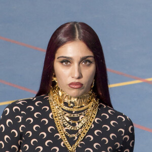 Lourdes Leon (fille de Madonna) - Défilé Marine Serre "Collection Prêt-à-Porter Homme Printemps/Eté/2023" lors de la Fashion Week de Paris (PFW), le 25 juin 2022. 