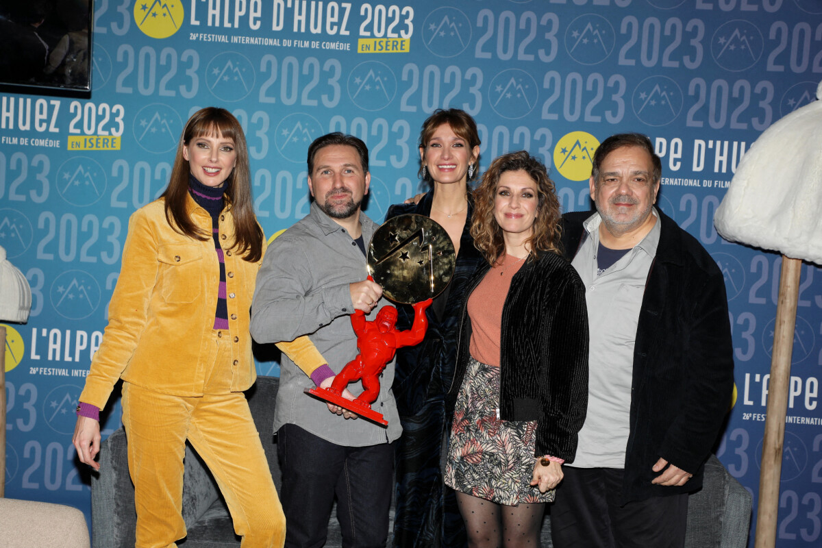 Photo Frédérique Bel, Benjamin Lehrer, Caroline Anglade, Carine Ribert, Didier Bourdon, Grand Photo Frédérique Bel, Benjamin Lehrer, Caroline Anglade, Carine Ribert, Didier Bourdon, Grand