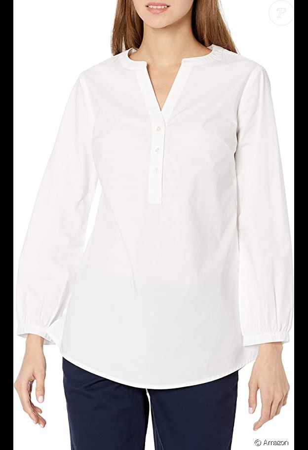 Cette chemise blanche Amazon Essentials est l'élégance même