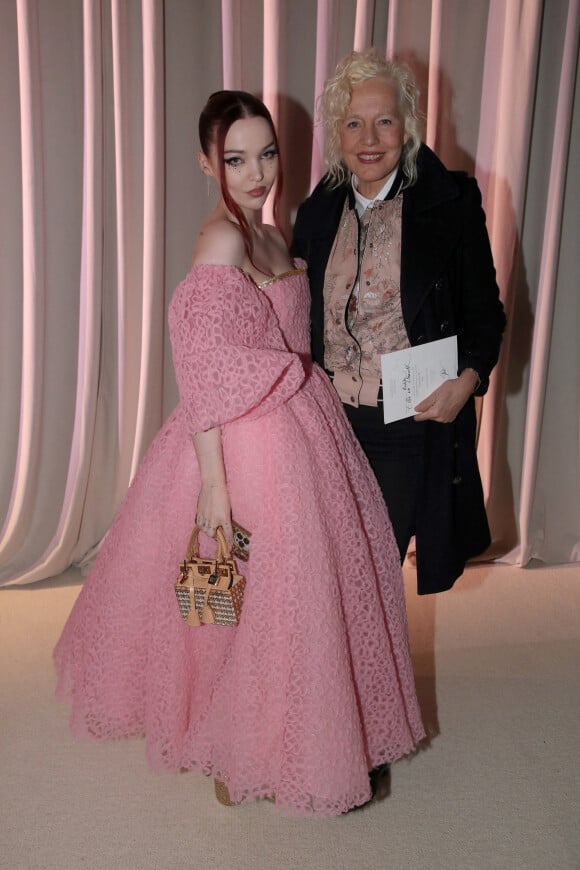 Dove Cameron et Ellen Von Unwerth - Défilé de Mode Giambattista Valli, collection Haute Couture printemps-été 2023, dans le cadre de la Fashion Week de Paris. Le 23 janvier 2023. © Bertrand Rindoff / Bestimage