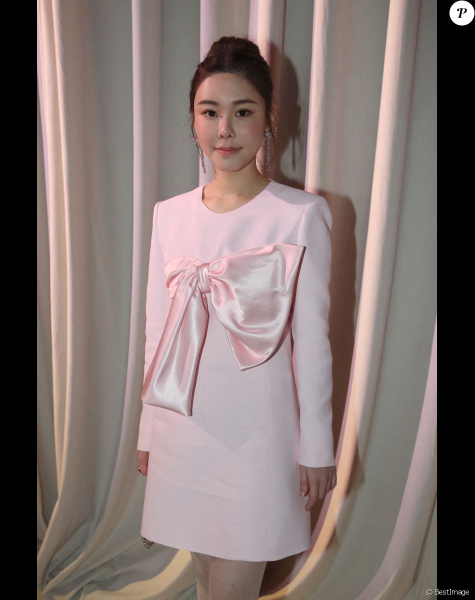 Abby Choi - Défilé de Mode Giambattista Valli, collection Haute Couture printemps-été 2023, dans le cadre de la Fashion Week de Paris. Le 23 janvier 2023. © Bertrand Rindoff / Bestimage