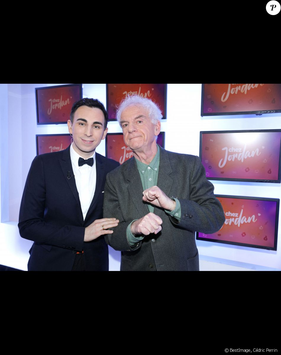 Exclusif - Jacky et BB Ange lors de l'enregistrement de l'émission "Chez Jordan", présentée par Jordan de Luxe. Paris, 10 janvier 2023. © Cédric Perrin/Bestimage