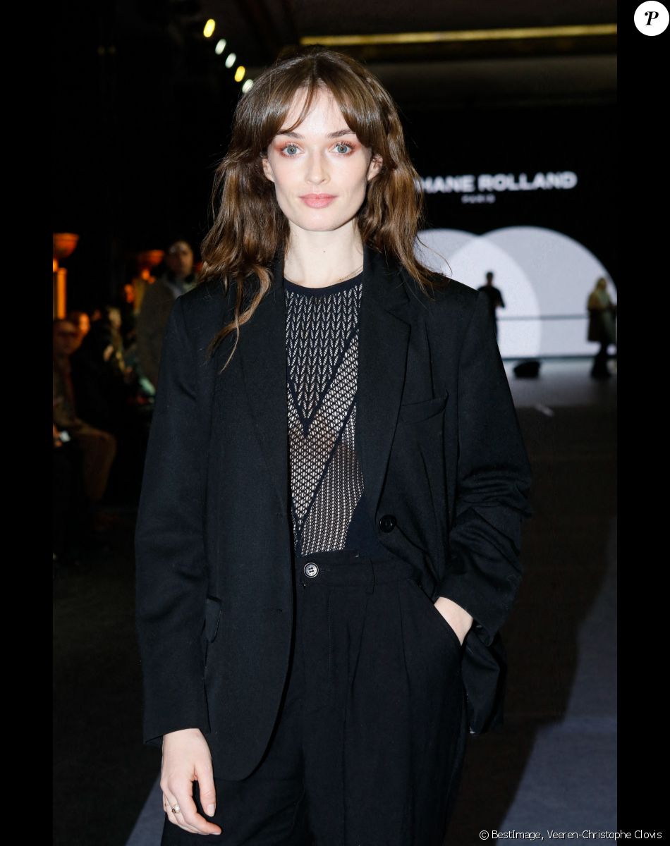 Anaëlle Duguet - Défilé de mode Haute-Couture Stéphane Rolland au Théâtre National de Chaillot, lors de la Fashion Week printemps-été de Paris, le 24 janvier 2023. © Veeren-Christophe Clovis / Bestimage