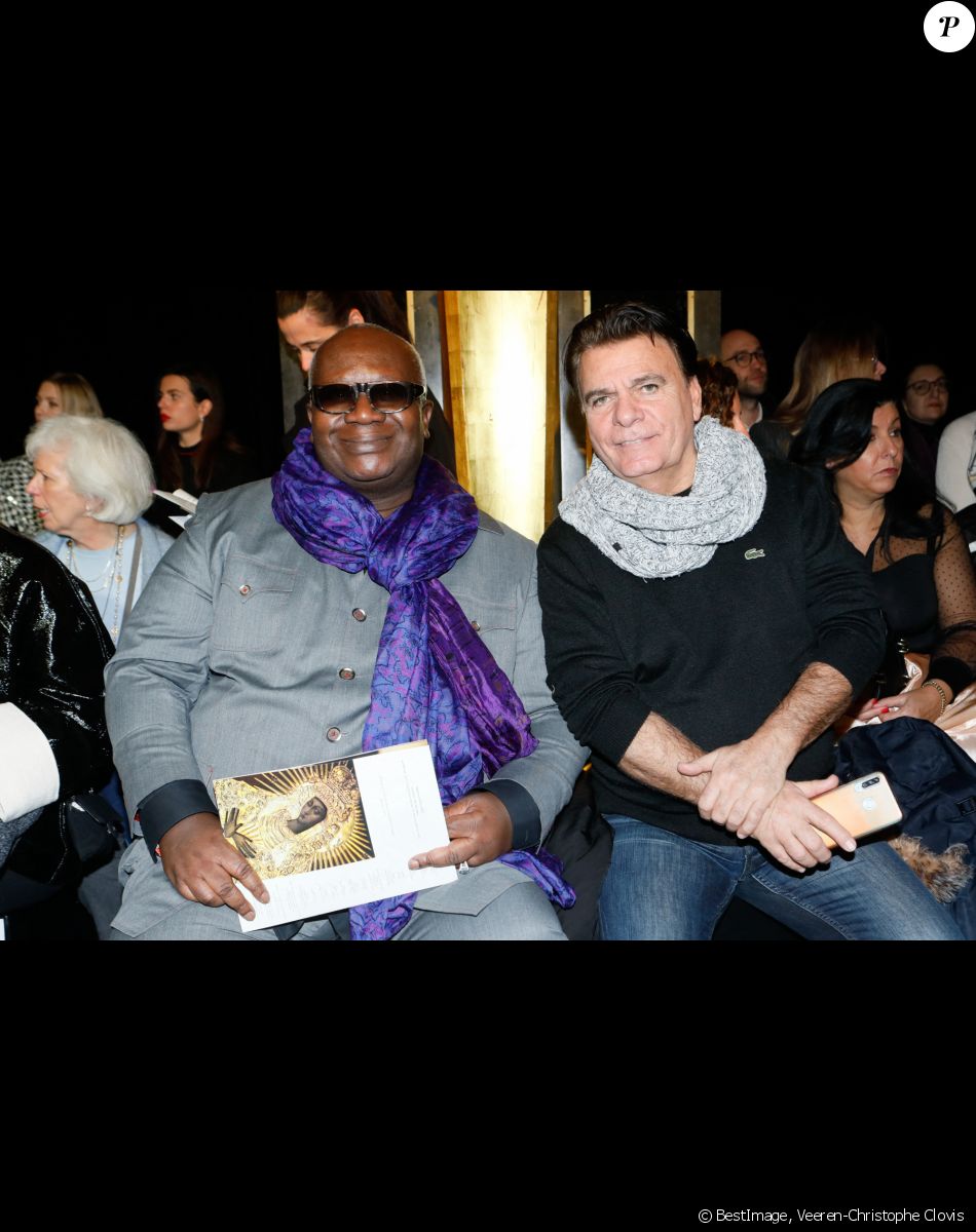 Magloire, Dominique Damien Rehel - Défilé de mode Haute-Couture Stéphane Rolland au Théâtre National de Chaillot, lors de la Fashion Week printemps-été de Paris, le 24 janvier 2023. © Veeren-Christophe Clovis / Bestimag e