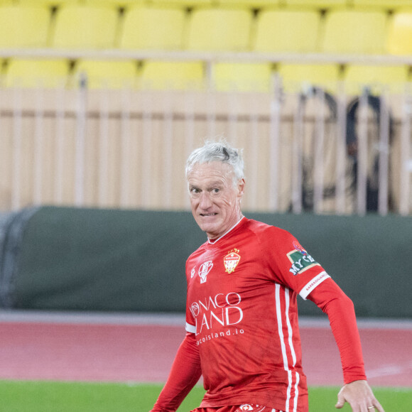 Didier Deschamps - Match de football caritatif lors de la 3ème édition de la Fight Aids Cup à l'occasion du 45ème festival international du cirque de Monte-Carlo au stade Louis II à Monaco le 23 janvier 2023. L'équipe du Prince Albert, les "Barbagiuans" a gagné le match sur le score de 3-2. © Olivier Huitel/Pool/Monaco