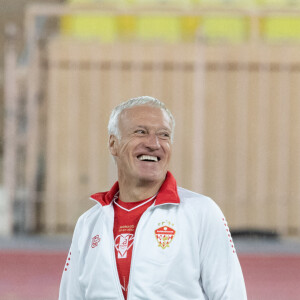 Didier Deschamps - Match de football caritatif lors de la 3ème édition de la Fight Aids Cup à l'occasion du 45ème festival international du cirque de Monte-Carlo au stade Louis II à Monaco le 23 janvier 2023. L'équipe du Prince Albert, les "Barbagiuans" a gagné le match sur le score de 3-2. © Olivier Huitel/Pool/Monaco