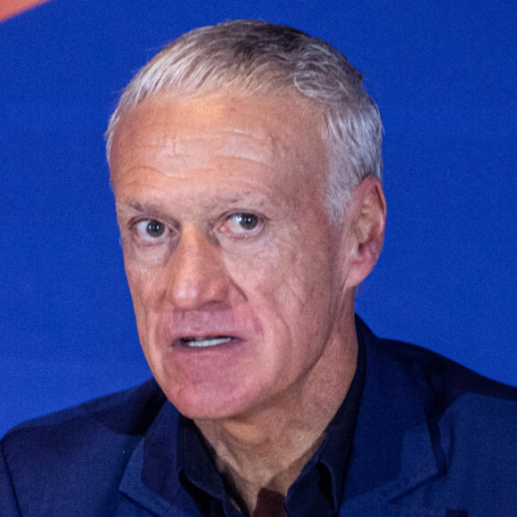 Didier Deschamps - Assemblée Fédérale de la Fédération Française de Football (FFF) à Paris et annonce de la prolongation de D.Deschamps à la tête de l'équipe de France. Paris. © Baptiste Autissier / Panoramic / Bestimage