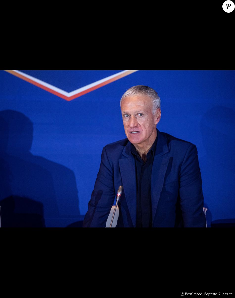 Didier Deschamps - Assemblée Fédérale de la Fédération Française de Football (FFF) à Paris et annonce de la prolongation de D.Deschamps à la tête de l'équipe de France. Paris. © Baptiste Autissier / Panoramic / Bestimage