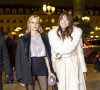 Diane Kruger et Carla Bruni - Arrivées au dîner Gucci à l'hôtel Ritz Paris lors de la fashion week Haute Couture printemps / été 2023 le 24 janvier 2023. © Pierre Perusseau / Bestimage 