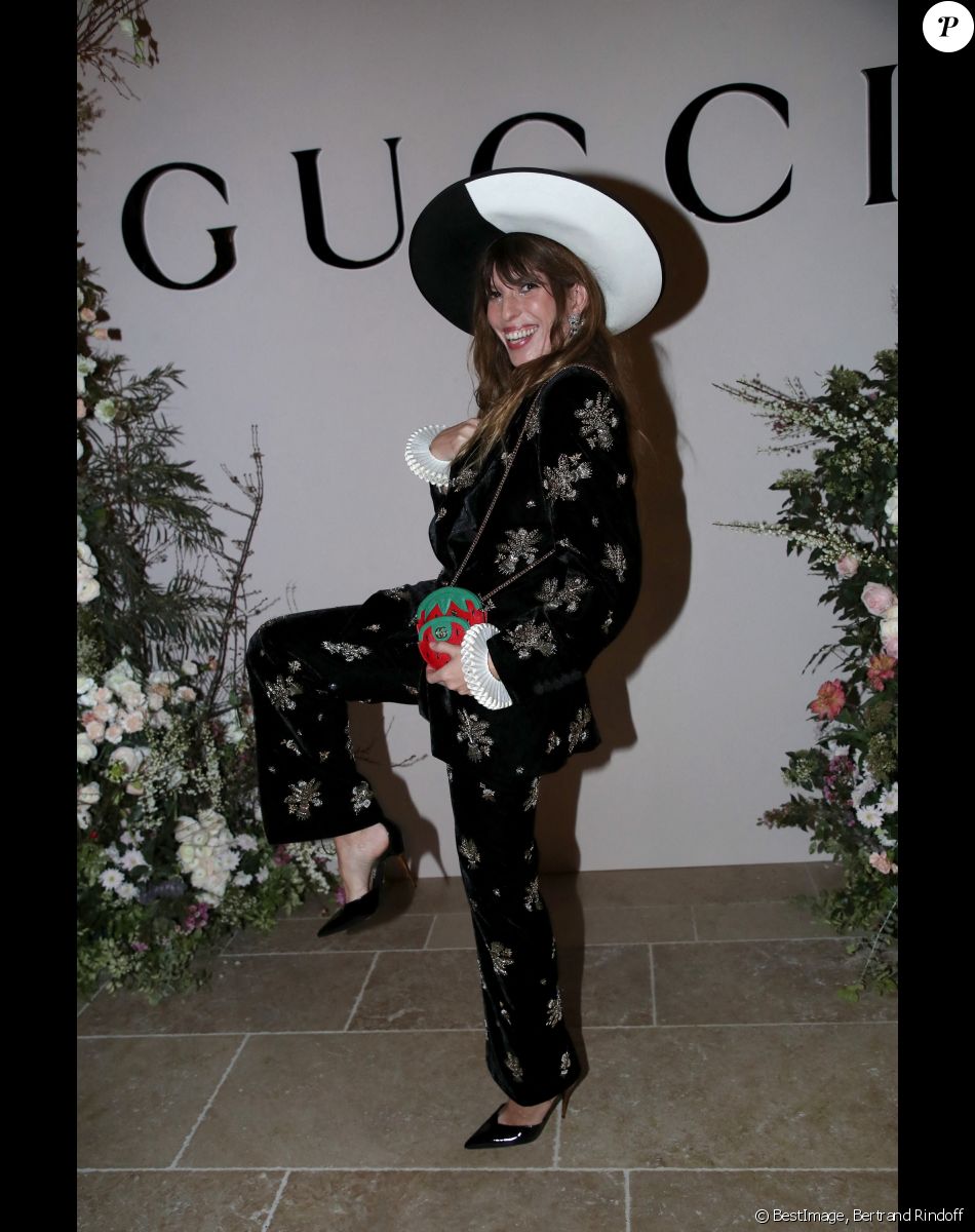 Lou Doillon - Dîner privé pour célébrer la Collection Haute Joaillerie de Gucci à l'Hôtel Ritz dans le cadre de la Fashion Week de Paris, France, le 24 Janvier 2023. © Bertrand Rindoff / Bestimage