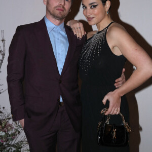 Pierre Deladonchamps et Camélia Jordana - Dîner privé pour célébrer la Collection Haute Joaillerie de Gucci à l'Hôtel Ritz dans le cadre de la Fashion Week de Paris, France, le 24 Janvier 2023. © Bertrand Rindoff / Bestimage 