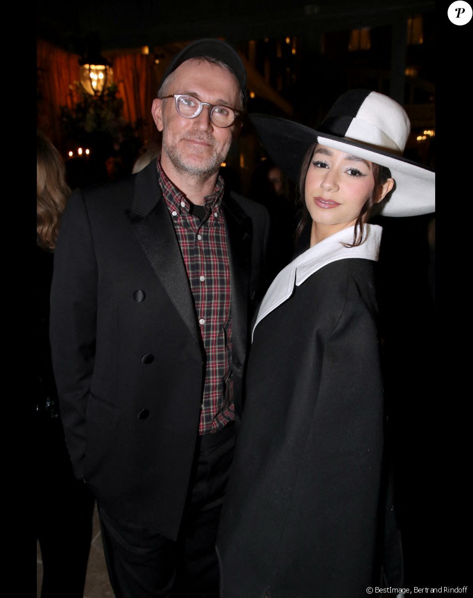 Loïc Prigent et Léna Mahfouf (Léna Situations) - Dîner privé pour célébrer la Collection Haute Joaillerie de Gucci à l'Hôtel Ritz dans le cadre de la Fashion Week de Paris, France, le 24 Janvier 2023. © Bertrand Rindoff / Bestimage