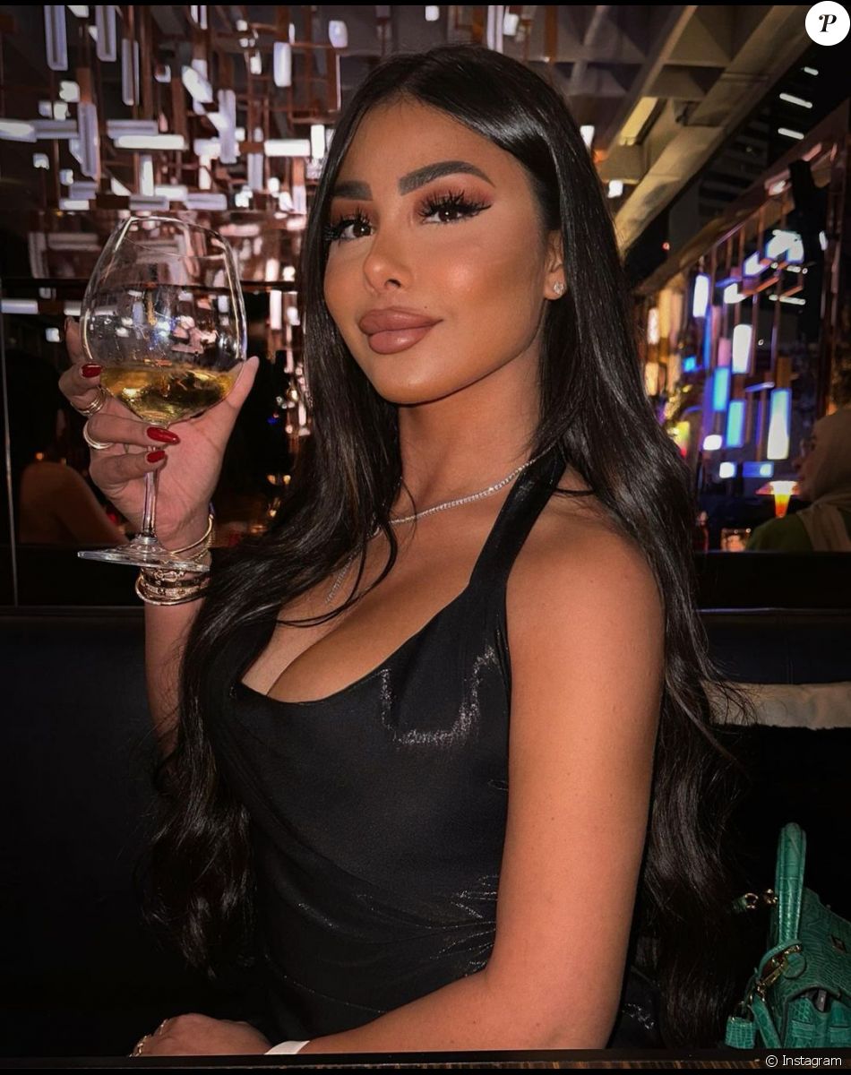 Maeva Ghennam en soirée
