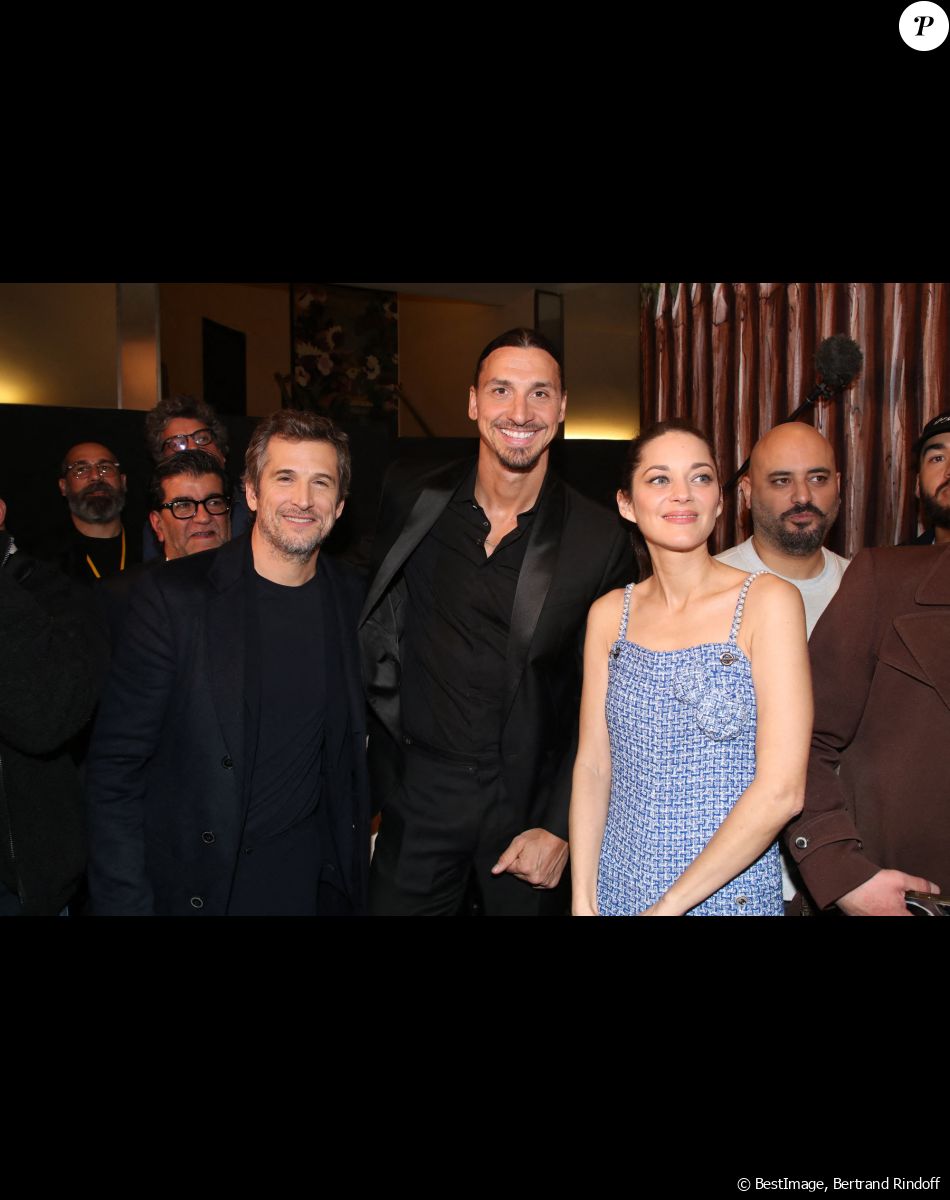 Exclusif - Guillaume Canet, Zlatan Ibrahimovic, Marion Cotillard et Jérôme Commandeur - Première du film Astérix et Obélix "L'Empire du Milieu" au cinéma Le Grand Rex à Paris le 15 janvier 2023. © Bertrand Rindoff / Bestimage