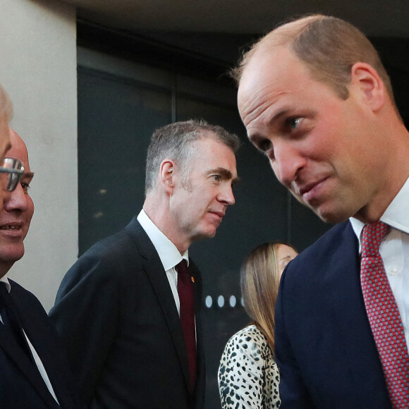 Le prince William, prince de Galles, en visite au Senedd, siège du parlement gallois, à Cardiff, le 16 novembre 2022. Sur place, le prince rencontre des représentants pour approfondir sa compréhension des problèmes et des opportunités qui sont de la plus grande importance pour le peuple gallois. 