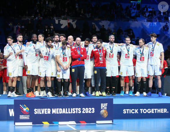 Equipe de France - Championnat du monde de handball - Match "France - Danemark (29-34)" à Stockholm, le 29 janvier 2023.