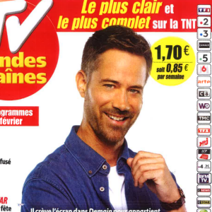 Emmanuel Moire fait la couverture du nouveau magazine de "TV Grandes chaînes" paru le 30 janvier 2022