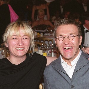 Christine Bravo et Laurent Ruquier au 52ème FEstival du film de Cannes en 1999.