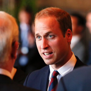 Le prince William, duc de Cambridge lors d'une cérémonie à l'Hôtel de ville de Mons, à l'occasion du centième anniversaire de la première guerre mondiale à Mons en Belgique le 4 août 2014. 