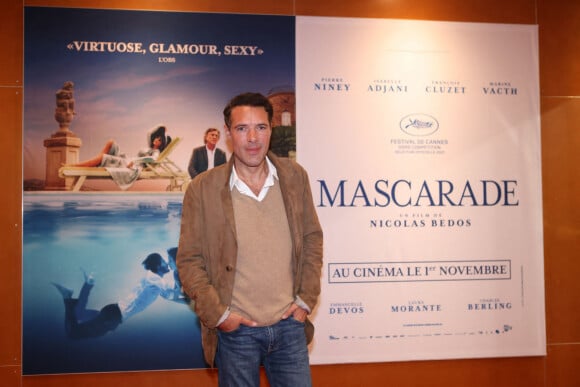 Nicolas Bedos lors de la présentation du film "Mascarade" au cinéma UGC Ciné Cité de Bordeaux, le 21 octobre 2022. © Jean-Marc Lhomer/Bestimage