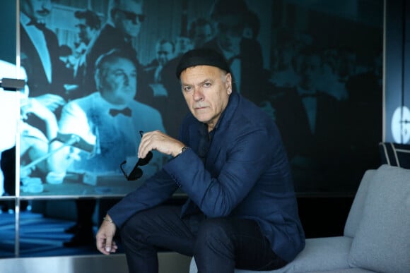 Exclusif - Rendez-vous avec le dessinateur Enki Bilal lors du 72ème Festival International du Film de Cannes, le 15 mai 2019. © Sébastien Botella/Nice-Matin/Bestimage