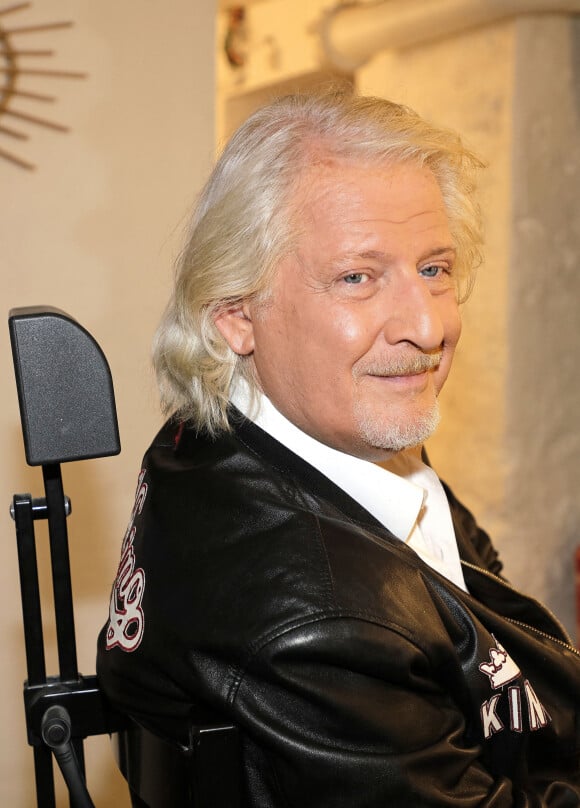 Portrait de Patrick Sébastien lors de l'enregistrement de l'émission "Chez Jordan" à Paris le 4 octobre 2022. © Cédric Perrin / Bestimage