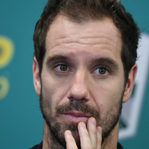Richard Gasquet - Tournoi de tennis "Rolex Paris Masters 2022" à Bercy AccorHotels Arena à Paris le 31 octobre 2022. © Chryslene Caillaud / Panoramic / Bestimage