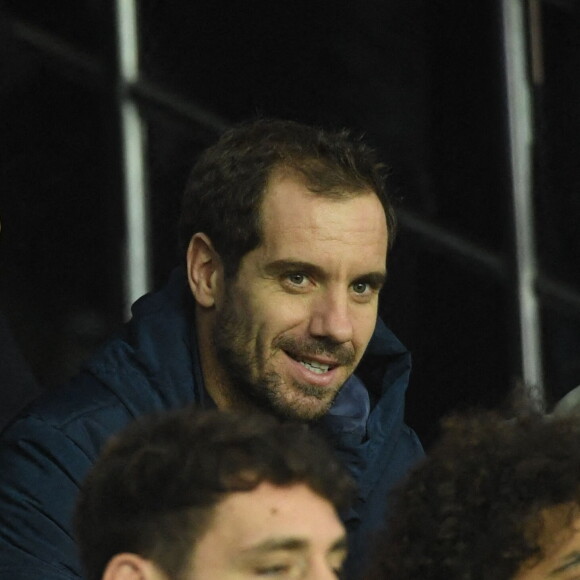 Richard Gasquet - People au match de Ligue Des Champions 2022 (LDC) "PSG- Macabi Haifa (7-2)" au Parc des Princes à Paris le 25 octobre 2022. © Giancarlo Gorassini/Bestimage