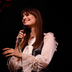 Clara Luciani (Grand prix de la chanson française (créateur, interprète)) - Cérémonie des "Grands prix SACEM 2022" à la Maison de la radio, le 13 décembre 2022. © Christophe Clovis / Bestimage 