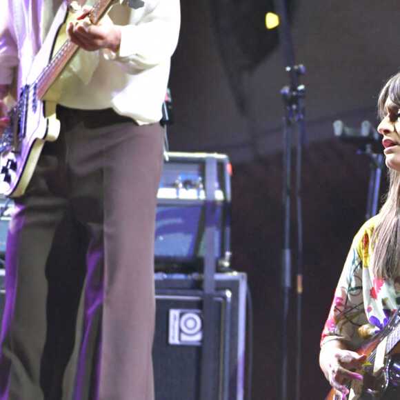 Clara Luciani en concert au Nice Jazz Festival 2022 sur la scène de la place Masséna à Nice. Le 16 juillet 2022 © Bruno Bebert / Bestimage