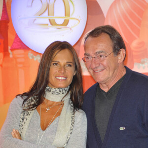 Jean-Pierre Pernaut et Nathalie Marquay - Lancement de la parade de Noel à Disneyland Paris. Le 10 novembre 2012