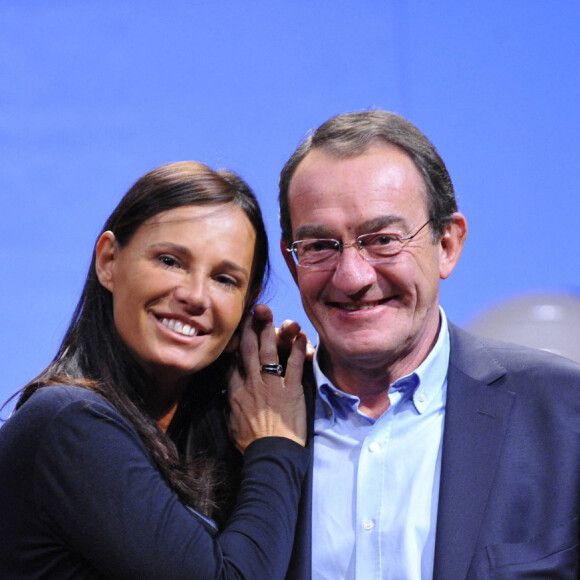 NATHALIE MARQUAY-PERNAUT JEAN PIERRE PERNAUT - FILAGE DE LA PIECE "PIEGE@MATIGNON" AU THEATRE DU GYMNASE