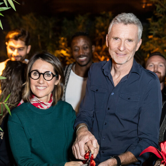 Denis Brogniart au Musée Grévin.