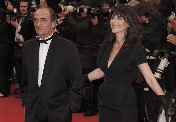 Richard Bohringer et sa fille Romane - Cérémonie de clôture du 65e Festival de Cannes.