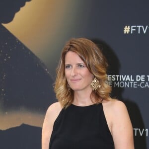 Anne Décis - Photocall de la série 'Plus belle la vie' lors du 57ème Festival de télévision de Monte-Carlo le 18 juin 2018. © Denis Guignebourg/Bestimage