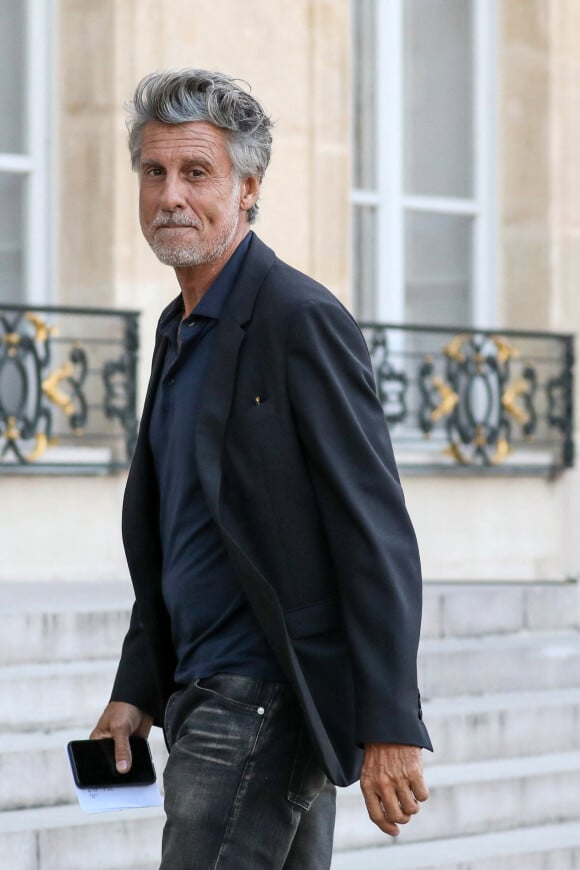 Marc Simoncini arrive pour le lancement du France Digitale Day et à l'occasion de la deuxième édition du Scale-up Tour, au palais de l'Elysée, à Paris, France. © Stéphane Lemouton/Bestimage