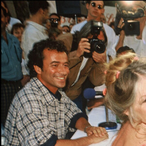 Brigitte Bardot et Roger Vadim.