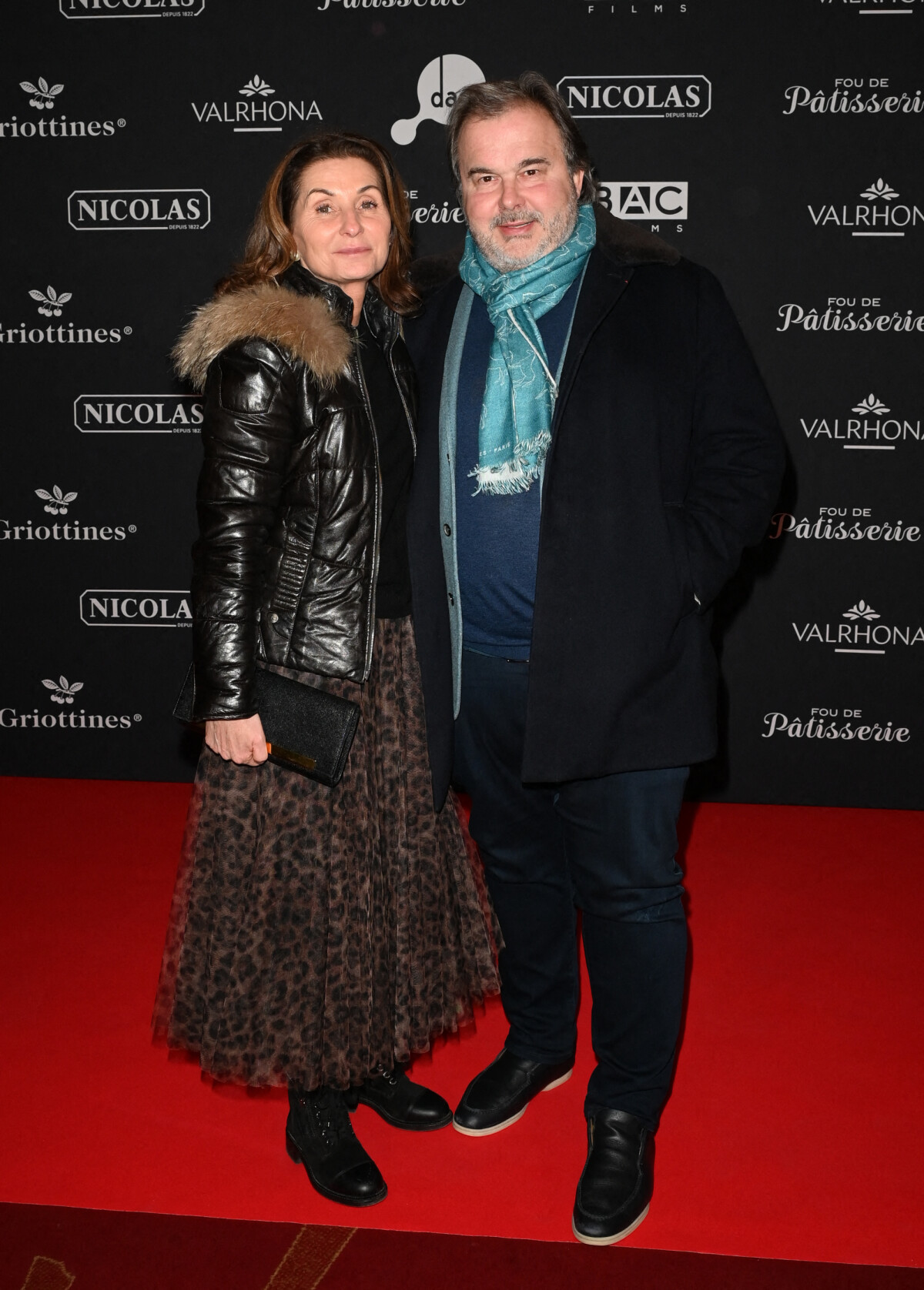 Photo : Pierre Hermé et sa femme Valérie Franceschi - Première du film 