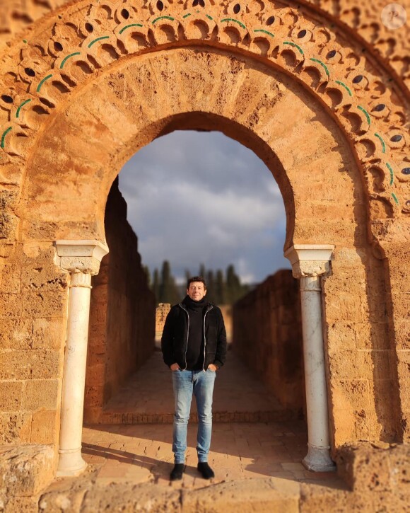 Patrick Bruel lors d'un séjour en Algérie. Le 4 février 2023.