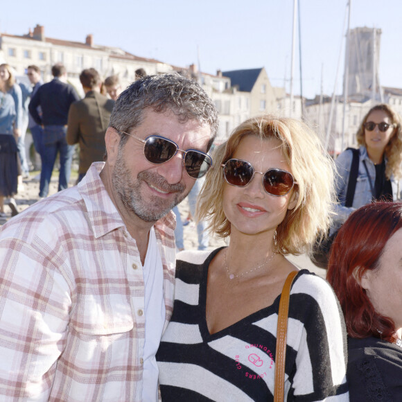 Philippe Warrin, Ingrid Chauvin - Festival de fiction TV de La Rochelle, le 17 septembre 2022. © Christophe Aubert via Bestimage