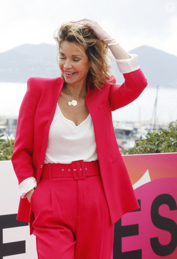 Ingrid Chauvin - 5e saison du festival International des Séries "Canneseries" à Cannes, le 2 avril 2022. © Denis Guignebourg/Bestimage