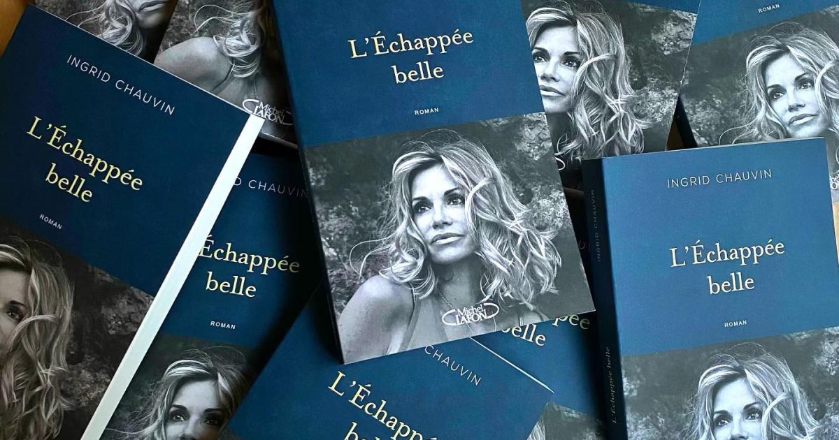 L'échappée belle, le nouveau livre d'Ingrid Chauvin. Purepeople