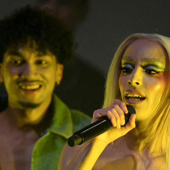 Concert de Bilal Hassani à la Gaîté Lyrique, à Paris, France, le 14 décembre 2022. © Lionel Urman/Panoramic/Bestimage