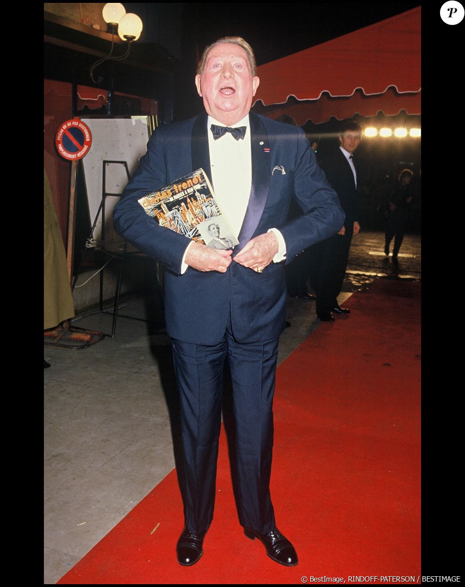 Photo De Presse Originale - Charles Trenet - Émission Spéciale 1985
