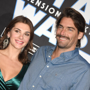 Camille Lacourt dévoile sa soirée avec sa fille Jazz à Paris.
Camille Lacourt et sa compagne Alice Detollenaere (Miss Bourgogne 2010) - Avant-première du film "Star Wars : L'ascension de Skywalker" au cinéma Le Grand Rex à Paris © Coadic Guirec/Bestimage 