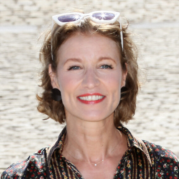 Alexandra Lamy - Photocall de "Touchées" lors de la 24ème édition du Festival de la Fiction TV de la Rochelle. Le 14 septembre 2022 © Patrick Bernard / Bestimage