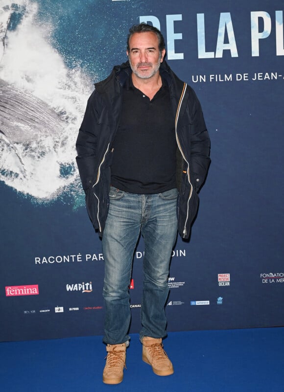 Jean Dujardin, narrateur à l'avant-première du film "Les Gardiennes de la planète" à la maison de l'UNESCO à Paris, France, le 3 février 2023. © Coadic Guirec/Bestimage