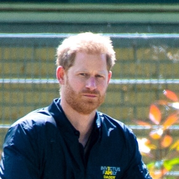 Le prince Harry, duc de Sussex fait du vélo dans le cadre de son déplacement à La Haye pour la prochaine compétition Invictus Games, La Haye, le 9 mai 2019. 