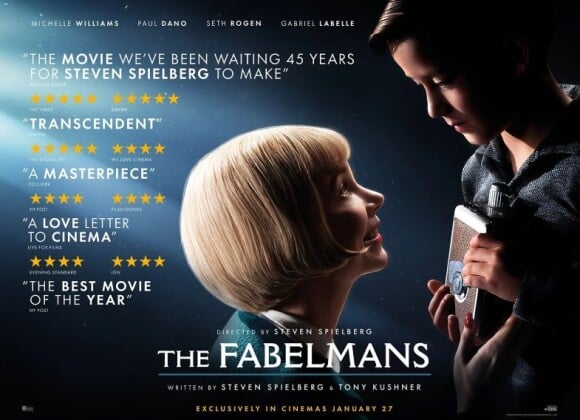 Affiche du film "The Fabelmans", de Steven Spielberg.
